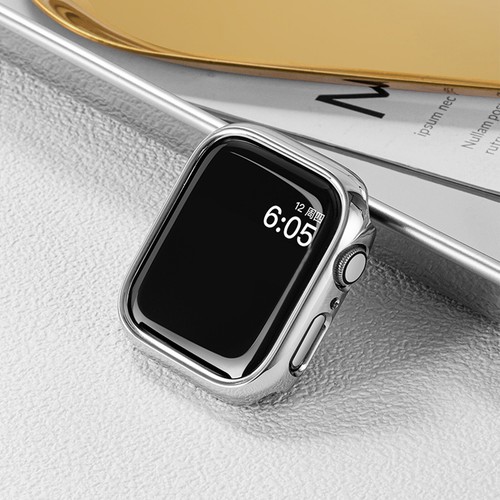Hülle für Apple Watch 38/40/41/42/44/45/49mm PC Schutz Gesichtsabdeckung Stoßstange - Bild 11 von 13