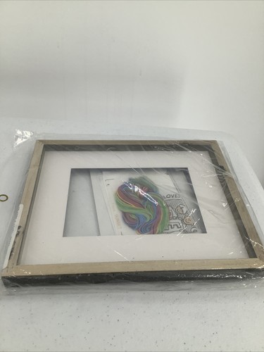Jiffy Jesus Loves All Children Cross Stitch Kit With Frame & Matting Peace New - Picture 4 of 5