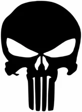 New  Punisher Skull Vinyl Decal for Cars Crafts Walls Cups Stanley trucks