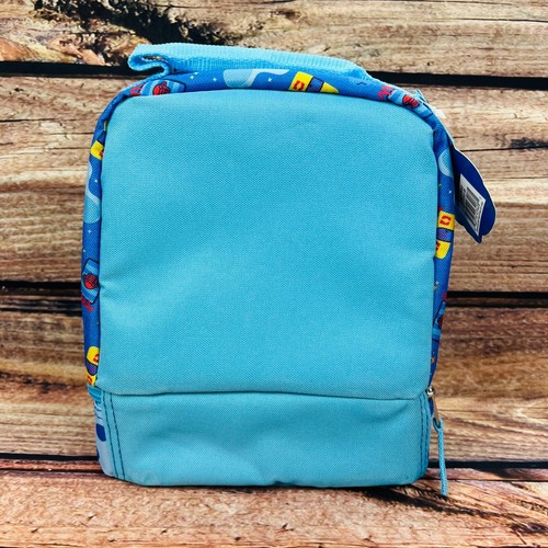 Kids Nickelodeon Blues Clue Dual Compartment Drop Bottom Lunch Bag - Picture 4 of 8