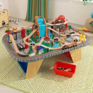 kidkraft train table set