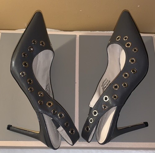 NEW FRENCH CONNECTION Rockout Slingback Heel Pumps NWOB $98 7.5 - 第 8/16 張圖片