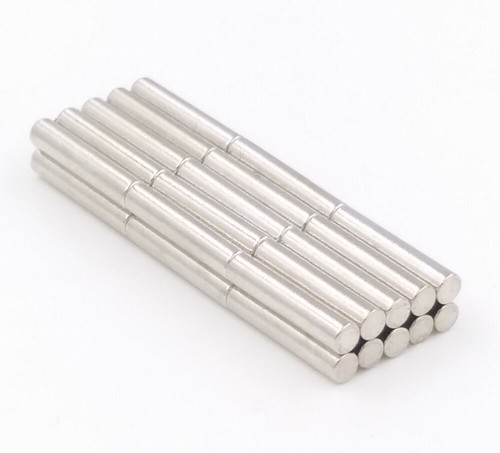 10x Neodym Stab Magnete 2 x 15 mm N35 Haftkraft NdFeB round - Bild 2 von 3