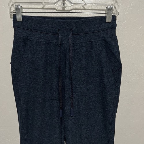 Lululemon READY TO RULU JOGGINGHOSE KURZ GESCHNITTEN – meliert schwarz blau Damengröße 4 - Bild 4 von 12