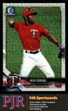 2018 Bowman Mega Box #BCP49 Nick Gordon Minnesota Twins  Chrome Prospects