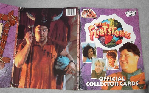 The Flintstones Topps Sammelkarten Album 98 Bilder Cards + Sticker TC Feuerstein - Bild 6 von 6