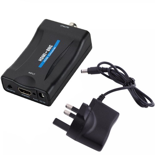 HDMI TO BNC Composite Video Signal Converter Adapter VHS DVD Player TV PA /NTSC - Picture 9 of 12