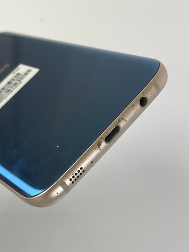 Samsung Galaxy S7 edge SM-G935F 32GB Blue Unlocked FAULTY SIM READER 336 - Picture 10 of 12