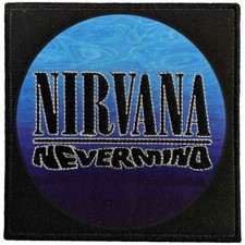 NIRVANA - NEVERMIND - WOVEN PATCH - BRAND NEW - NIRVPAT16