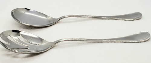 ACO Inox Nobrinox Meridional Salat Set Löffel & Gabel Edelstahl Besteck EUC - Bild 7 von 7
