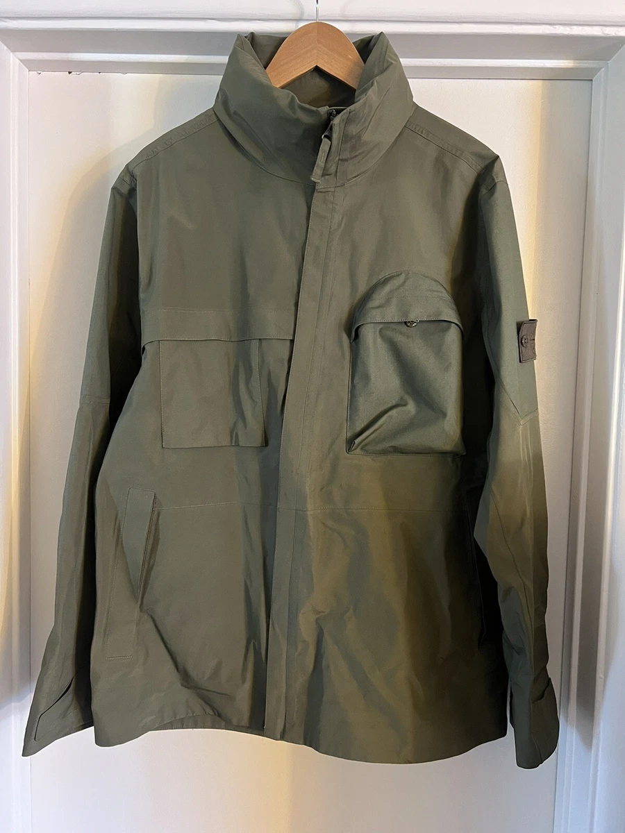 Stone Island Tank Shield Ghost Piece Hooded Jacket Green XL | eBay