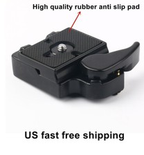 323 RC2 Quick Release Plate Clamp Kit for Manfrotto 200PL-14 496 486 804 Tripod