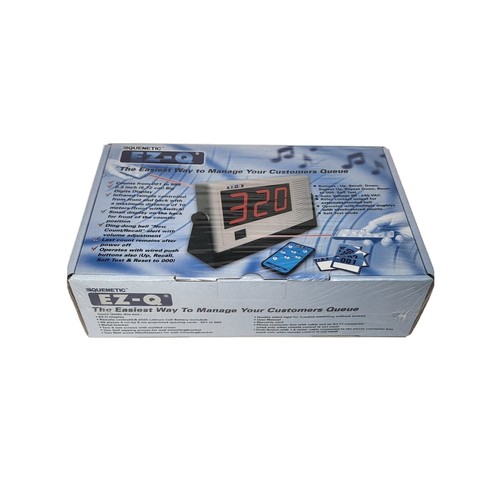 Pantalla montable en lista de espera de cola de cliente digital Quenetic EZ-Q con control remoto - Imagen 4 de 7