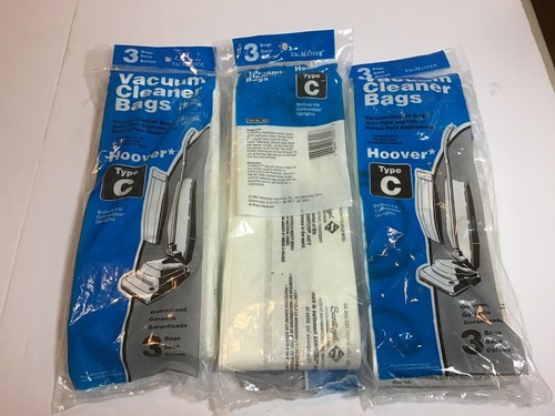 3 Three Packs (9 Bags) - VacMaster Vacuum Cleaner Bags for Hoover Type C - Picture 2 of 3