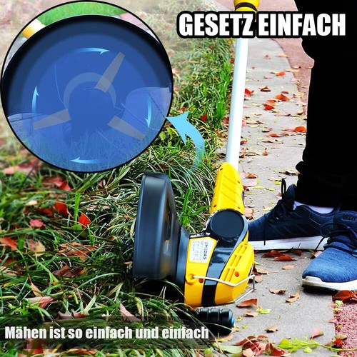 10x Ersatz Metall Messer Klingen für Einhell Akku Rasentrimmer GE-CT 18 Li - Bild 14 von 22