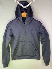 Adidas Hoodie Womens Size Small Blue Climawarm Pullover Athleisure Jogging Gym