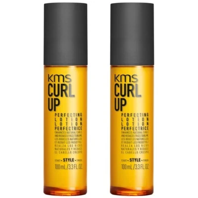 KMS Curlup Perfecting Lotion 2x 100ml Set