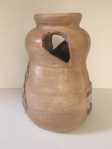 Indische McCrea Comanche Land Keramik Vase ~ 12" hoch ~ Hilltop Casita ~ 1989 - Bild 5 von 11
