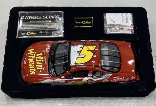 🏁 2001 Terry Labonte #5 Honey Frosted Mini Wheats Team Calibre Serie 1:24 Banco - Imagen 4 de 24