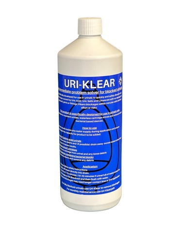 URI-Klear - Powerful Urinal Unblocker & Descaler - Picture 3 of 6