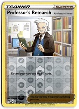 Pokemon TCG Professor's Research 147/172 Reverse Holo Brilliant Stars NM/M