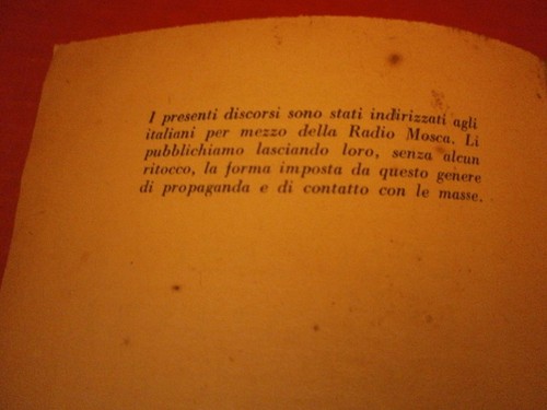 Correnti Mario (Togliatti) “Discorsi agli italiani” - L'Unità, 1945 - Imagen 4 de 4