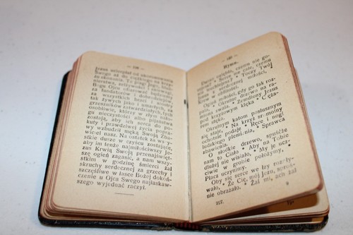 Mini libro de oraciones polaco vintage - Imagen 9 de 13