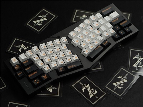 The Legend of Zelda Keycaps Cherry PBT Dye-sub 140 Keys for Cherry MX Keyboard - Picture 7 of 12