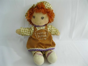 Vintage Peanut Butter Plush Doll Amtoy 1980 Jelly Sister