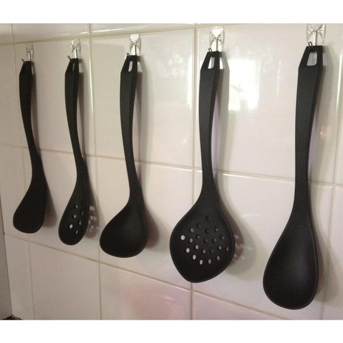 Silicone Cooking Utensil Set. BPA Free Five Piece Bundle For Nonstick Cookware - Picture 6 of 7