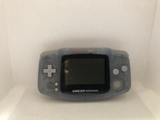 Nintendo Game Boy Advance Console System milky blue Good 32-bit CPU with a game