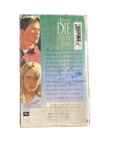 McDaniel Lurlene 5 Grief Book Lot~Lifted Up by Angels~Til Death~USED~Ex-Library - Picture 4 of 17