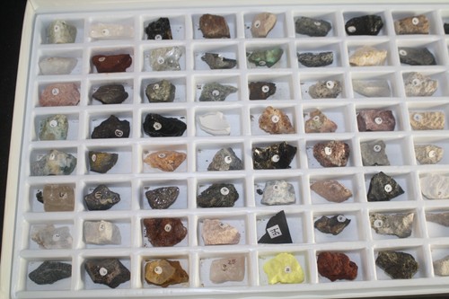 FREY SCIENTIFIC INTRO EARTH SCIENCE COLLECTIOIN ROCK MINERAL LEARNING 75PC LOT - Picture 2 of 7