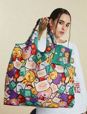 20” ADVENTURE TIME Handbag FINN Jake Purse LUMPY Tote ICE KING Travel Bag BMO