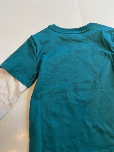 Tommy Bahama Boys Size XS / 4 Green Long-sleeved Moose Casual T-shirt - Picture 11 of 12