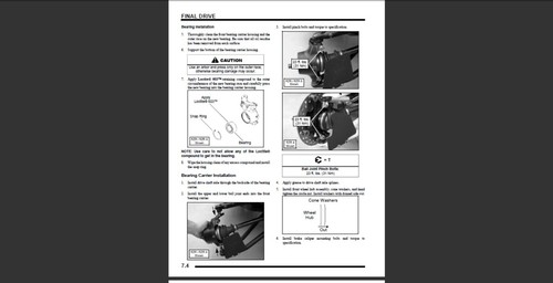 2011 Polaris Ranger RZR 800 Series Workshop Service manual - Picture 5 of 11