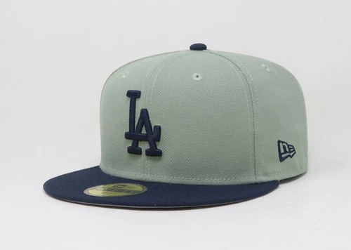 New Era 59Fifty Men's Cap Los Angeles Dodgers 2Tone Evergreen Ocean Fitted Hat