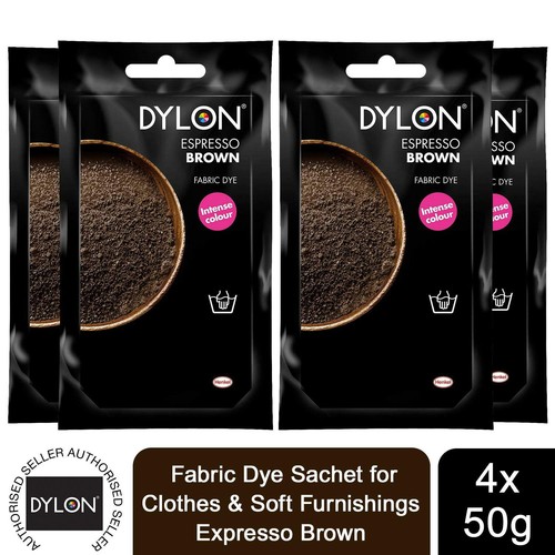 DYLON Hand Fabric Dye Sachet for Clothes & Soft Furnishings, 4 Packs of 50g - Picture 6 of 120