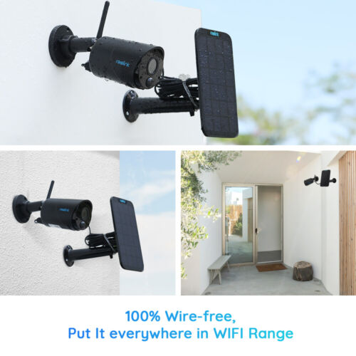 REOLINK NERO 3MP TELECAMERA WIFI ESTERNO IMPERMEABILE ARGUSECO+PANNELLO SOLARE - Foto 4 di 12
