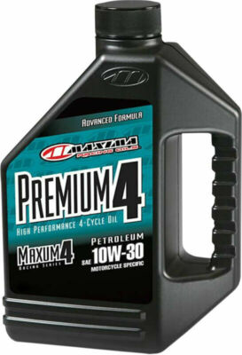 Maxima Racing Oil Maxum 4 Premium 4-Stroke Engine/Motor Oil | 10W-30 | 1 Gallon