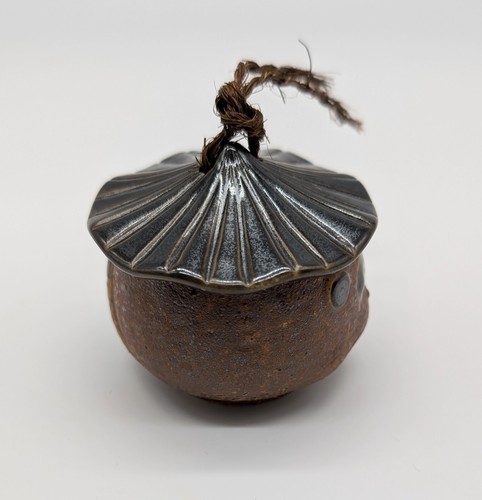 Tanuki Waschbär schwarz Keramik Keramik gedämpfte Reisschale - Bild 2 von 9