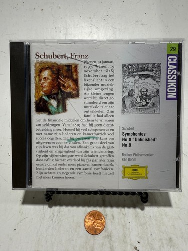 Schubert: Symphonien NR. 8 Unvollendete & NR 9 Berliner Philharmoniker / Bohm CD - Picture 1 of 3