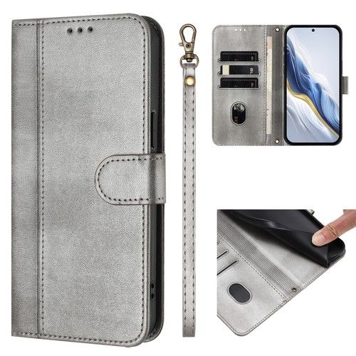 For Samsung Galaxy S25 S24 S23 S22 Magnetic Leather Flip Stand Wallet Case+Strap - Bild 43 von 61
