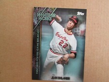 2015  Topps   Jim Palmer  #WW-10  Baltimore Orioles  (WHATEVER WORKS)