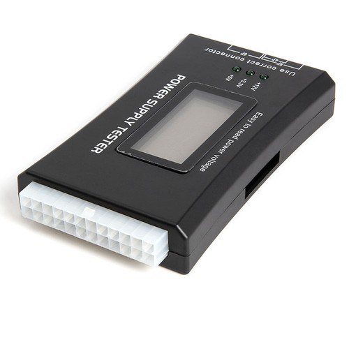 PC Computer LCD 20/24 Pin 4 PSU ATX BTX ITX SATA HDD Digital Power Supply Tester - Picture 4 of 6
