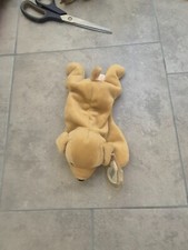 Ty Beanie Baby - Fetch the Golden Retriever - Stuffed Animal - Toy tag era