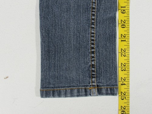 So Girls Mid Rise Skinny Leopard Pocket Size 12 Blue Cotton Denim Jeans - Picture 9 of 10