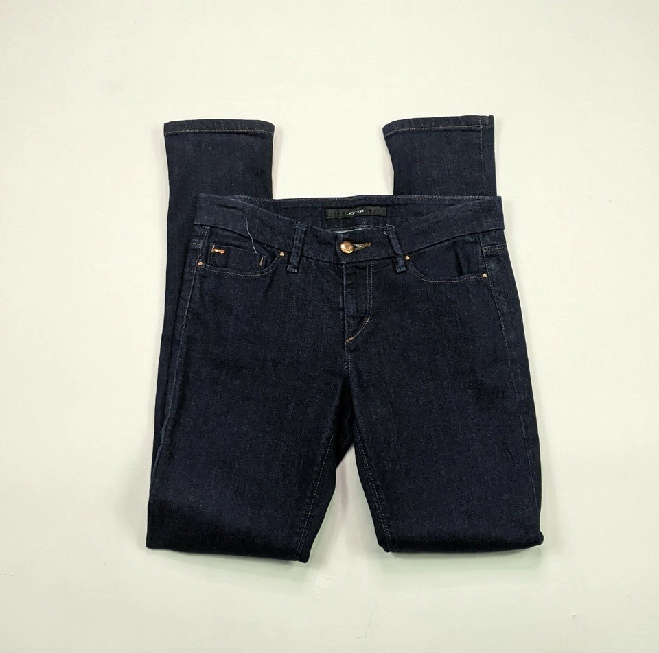 Pantalones de mezclilla Joes Jeans Provocateur pierna ajustada para mujer talla 25 Romi lavado oscuro Foto 4 de 4