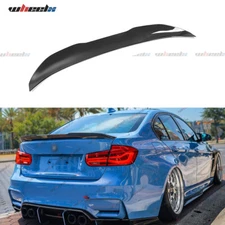 Fit 12-18 BMW F30 330i 335i F80 M3 Gloss Black HighKick PSM Style Trunk Spoiler