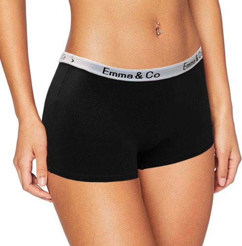 Trifolium Ladies Cotton Hipster Girls Boyshorts Boxer Colours Underwear Short - Picture 23 of 51